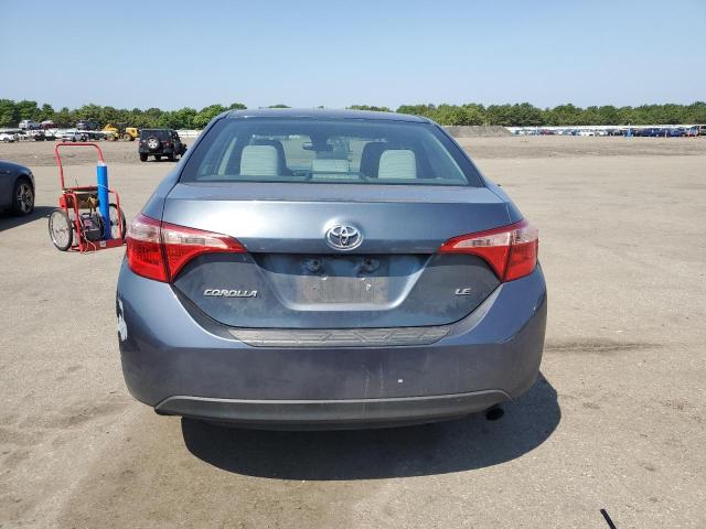 2T1BURHE2KC167342 - 2019 TOYOTA COROLLA L GRAY photo 6