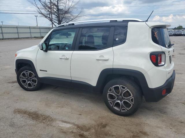 ZACCJBDT0FPB57917 - 2015 JEEP RENEGADE LIMITED WHITE photo 2