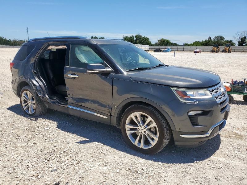 1FM5K7F84JGC86767 - 2018 FORD EXPLORER LIMITED Графитовый фото 4