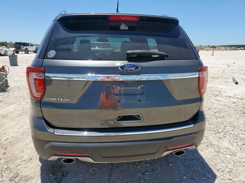 1FM5K7F84JGC86767 - 2018 FORD EXPLORER LIMITED Графитовый фото 6