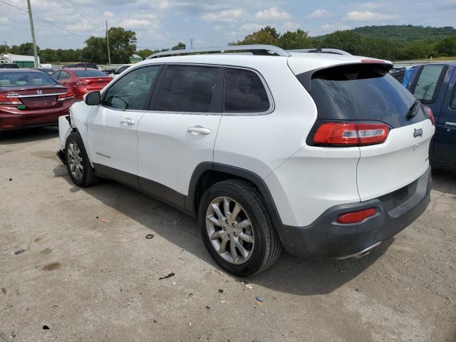 1C4PJLDB9EW158236 - 2014 JEEP CHEROKEE LIMITED WHITE photo 2