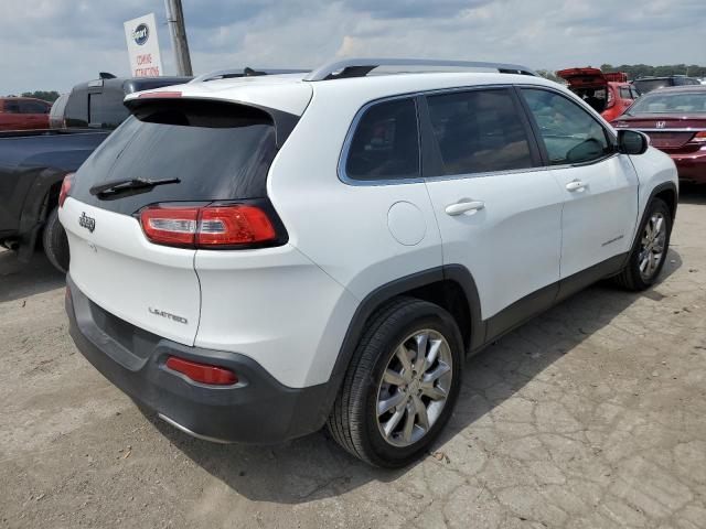 1C4PJLDB9EW158236 - 2014 JEEP CHEROKEE LIMITED WHITE photo 3