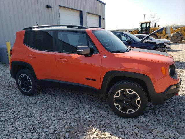 ZACCJBCT0GPC56008 - 2016 JEEP RENEGADE TRAILHAWK ORANGE photo 4