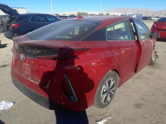 JTDKARFP0H3053967 - 2017 TOYOTA PRIUS PRIM 红色 照片 4
