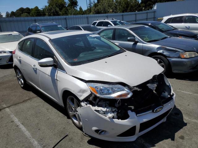 1FADP3N2XDL204873 - 2013 FORD FOCUS TITANIUM WHITE photo 4