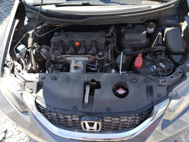 19XFB2F97FE058001 - 2015 HONDA CIVIC EXL GRAY photo 11