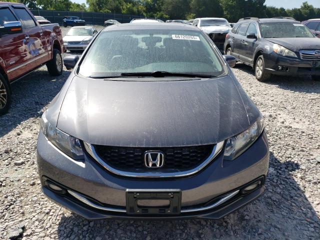 19XFB2F97FE058001 - 2015 HONDA CIVIC EXL GRAY photo 5