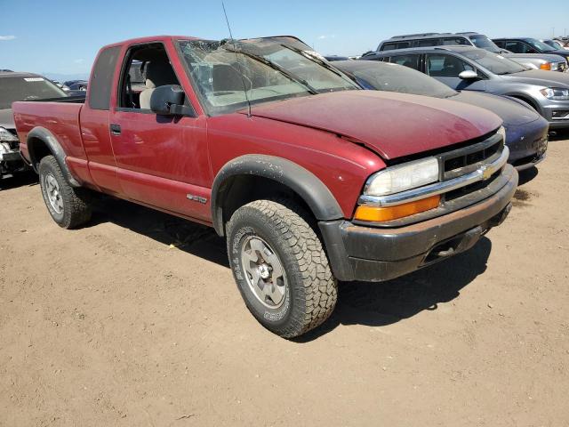 1GCCT19W9Y8248407 - 2000 CHEVROLET S TRUCK S10 RED photo 4