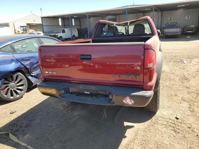 1GCCT19W9Y8248407 - 2000 CHEVROLET S TRUCK S10 RED photo 6