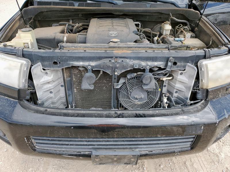 5TDZM5G11CS003546 - 2012 TOYOTA SEQUOIA SR5 BLACK photo 12