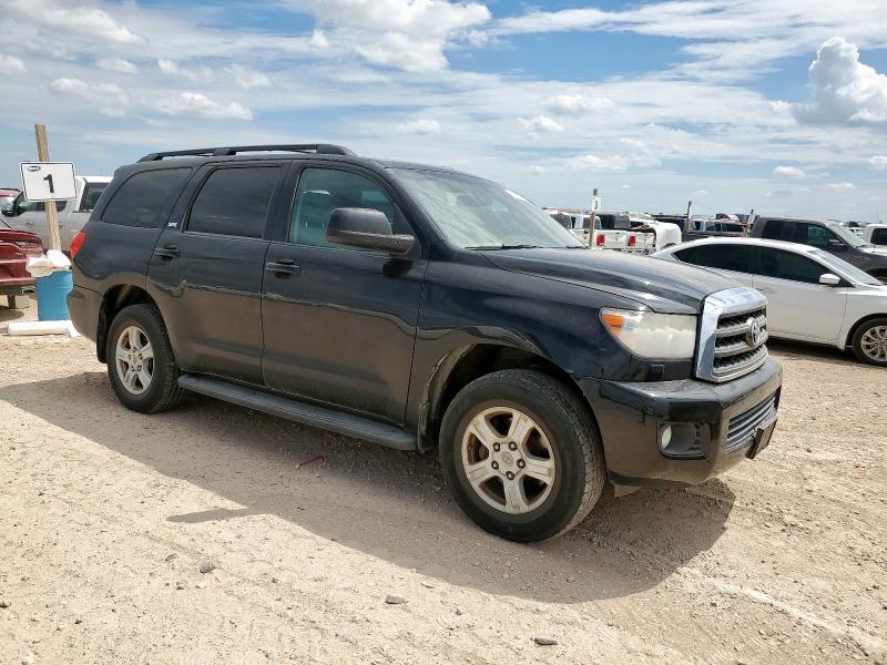 5TDZM5G11CS003546 - 2012 TOYOTA SEQUOIA SR5 BLACK photo 4