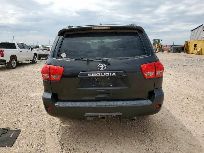 5TDZM5G11CS003546 - 2012 TOYOTA SEQUOIA SR5 BLACK photo 6