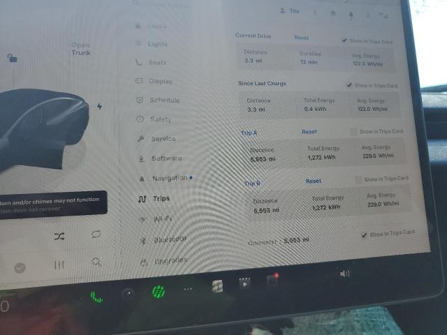 5YJ3E1EB1SF908220 - 2025 TESLA MODEL 3 გრაფიტი ფოტო 9