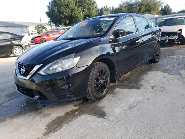 3N1AB7AP6JY237900 - 2018 NISSAN SENTRA S BLACK photo 2