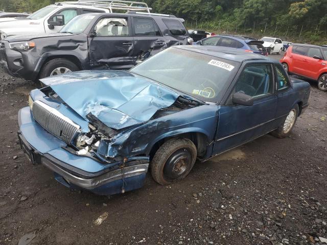 2G4WB14L2M1893762 - 1991 BUICK REGAL CUSTOM BLUE photo 1