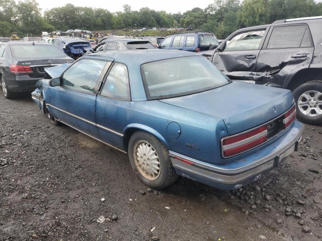 2G4WB14L2M1893762 - 1991 BUICK REGAL CUSTOM BLUE photo 2