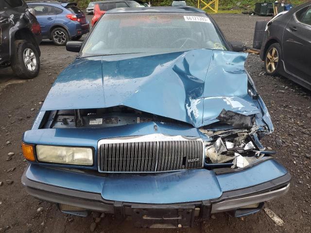 2G4WB14L2M1893762 - 1991 BUICK REGAL CUSTOM BLUE photo 5