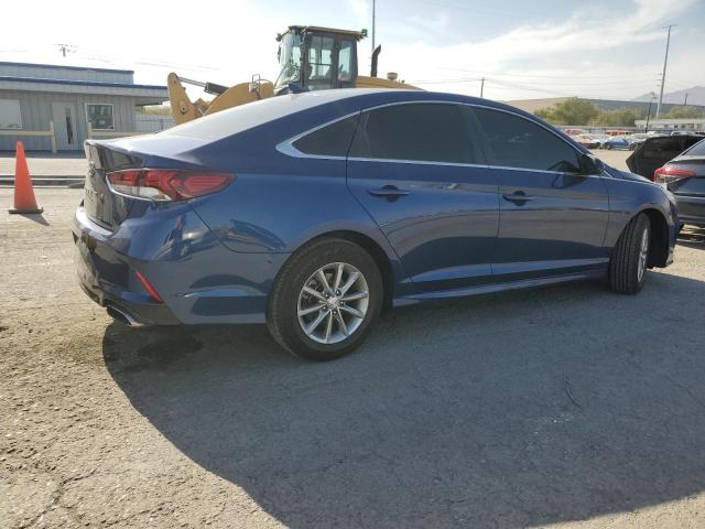 5NPE24AF5KH813785 - 2019 HYUNDAI SONATA SE BLUE photo 3