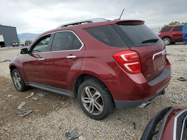 2GNFLGE3XG6327835 - 2016 CHEVROLET EQUINOX LTZ BURGUNDY photo 2