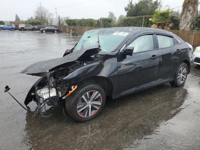 SHHFK7H39LU218356 - 2020 HONDA CIVIC LX BLACK photo 2