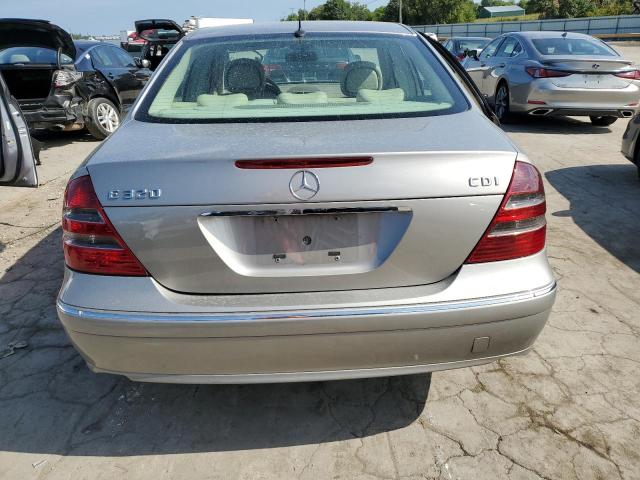 WDBUF26J06A901365 - 2006 MERCEDES-BENZ E 320 CDI SILVER photo 6