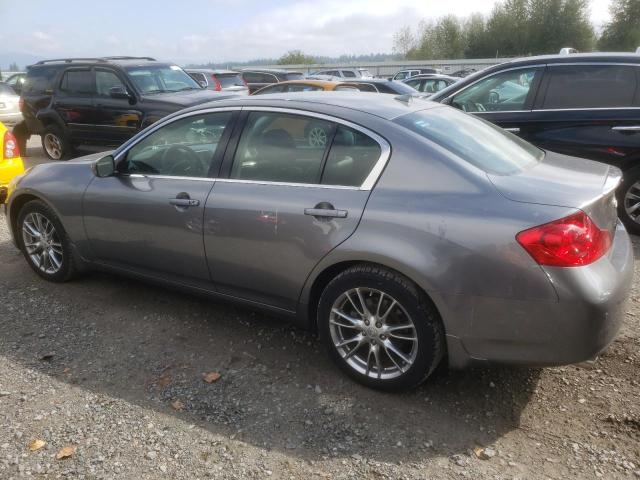 JN1CV6AR3DM754557 - 2013 INFINITI G37 GRAY photo 2