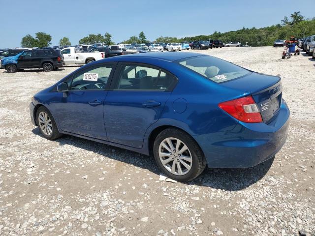 2HGFB2F85CH502534 - 2012 HONDA CIVIC EX BLUE photo 2