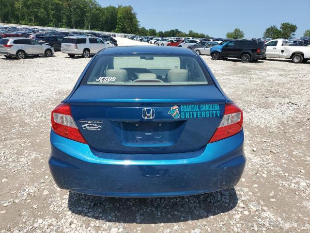 2HGFB2F85CH502534 - 2012 HONDA CIVIC EX BLUE photo 6
