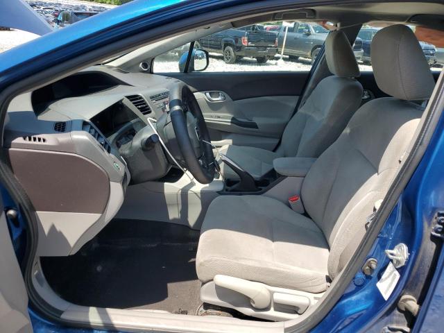 2HGFB2F85CH502534 - 2012 HONDA CIVIC EX BLUE photo 7