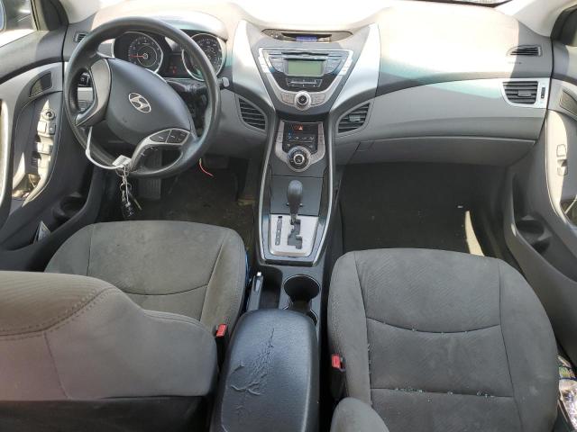 KMHDH4AE4DU522510 - 2013 HYUNDAI ELANTRA GLS BLUE photo 8