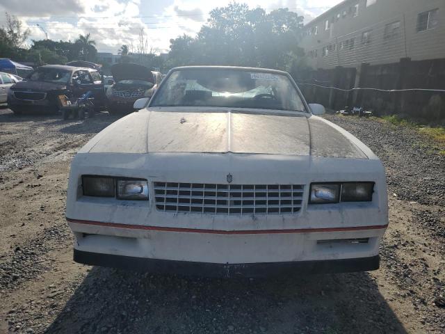 1G1GZ11G9HP125693 - 1987 CHEVROLET MONTE CARL WHITE photo 5