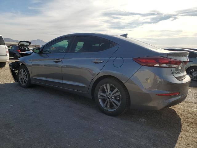 5NPD84LF1JH392668 - 2018 HYUNDAI ELANTRA SEL GRAY photo 2