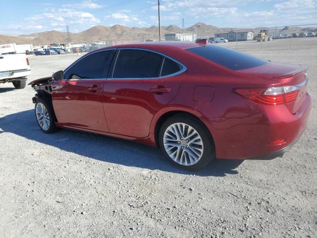 JTHBK1GG0F2181978 - 2015 LEXUS ES 350 RED photo 2