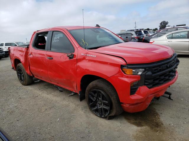 1GCPABEK7NZ587740 - 2022 CHEVROLET SILVERADO C1500 CUSTOM RED photo 4