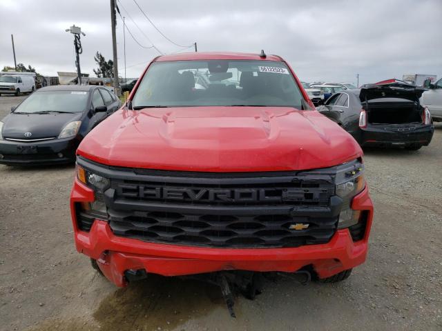 1GCPABEK7NZ587740 - 2022 CHEVROLET SILVERADO C1500 CUSTOM RED photo 5