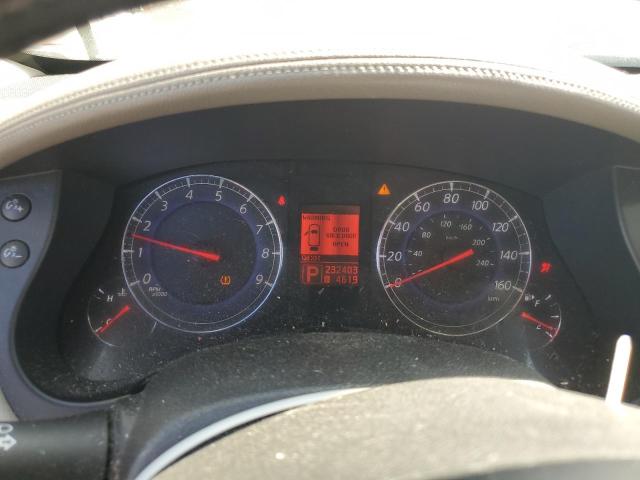 JN1AJ0HR2AM752803 - 2010 INFINITI EX35 BASE ნაცრისფერი ფოტო 9