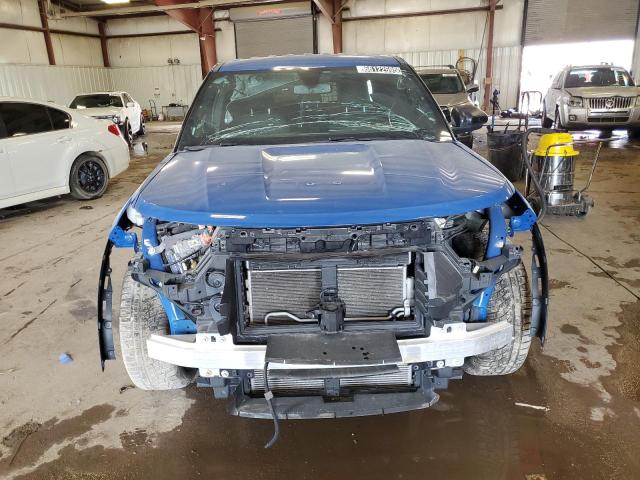 1FM5K8AW7MNA19103 - 2021 FORD EXPLORER POLICE INTERCEPTOR BLUE photo 5