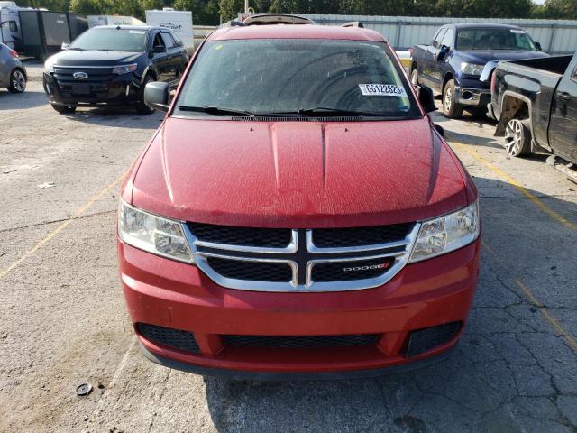 3C4PDCAB7FT621042 - 2015 DODGE JOURNEY SE RED photo 5