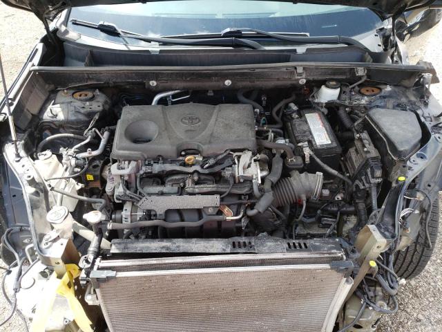 2T3F1RFV9KW044916 - 2019 TOYOTA RAV4 LE შავი ფოტო 12