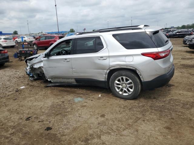 1GNERGKW3KJ135628 - 2019 CHEVROLET TRAVERSE LT فضي صورة 2