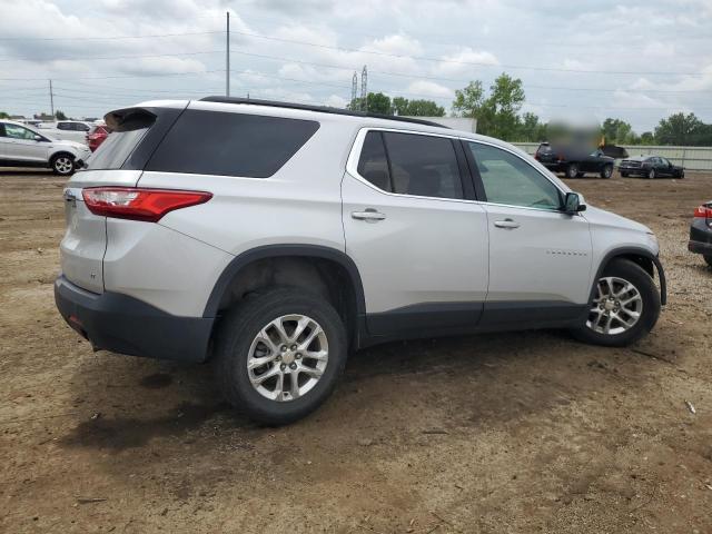 1GNERGKW3KJ135628 - 2019 CHEVROLET TRAVERSE LT فضي صورة 3