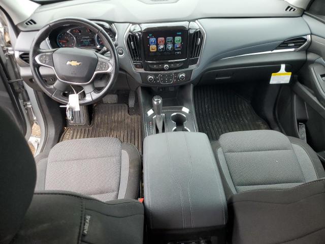 1GNERGKW3KJ135628 - 2019 CHEVROLET TRAVERSE LT فضي صورة 8