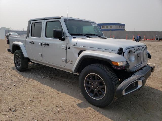 1C6HJTFG0PL540003 - 2023 JEEP GLADIATOR OVERLAND SILVER photo 4