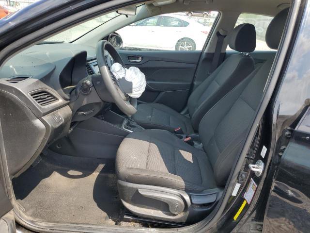 3KPC24A63ME134838 - 2021 HYUNDAI ACCENT SE BLACK photo 7