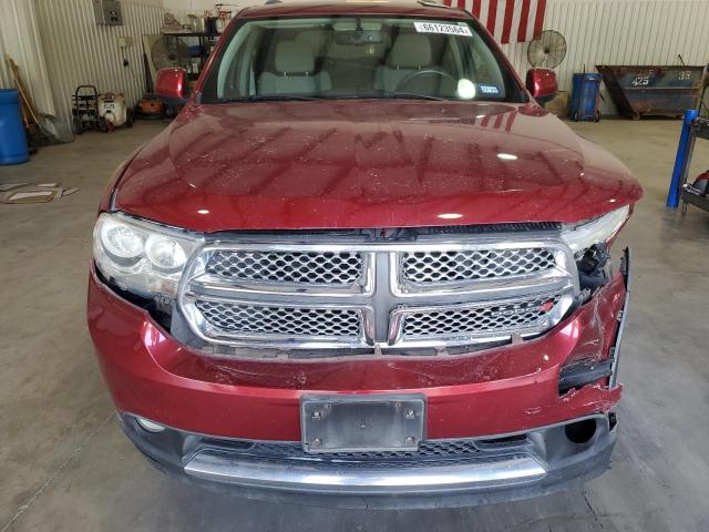 1C4RDHAG3DC683984 - 2013 DODGE DURANGO SXT RED photo 5