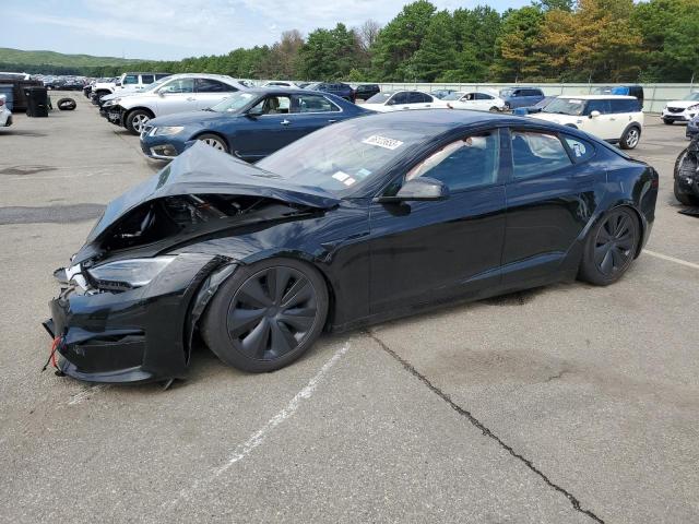 5YJSA1E50PF511865 - 2023 TESLA MODEL S رمادي صورة 1