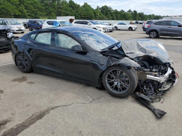 5YJSA1E50PF511865 - 2023 TESLA MODEL S رمادي صورة 4