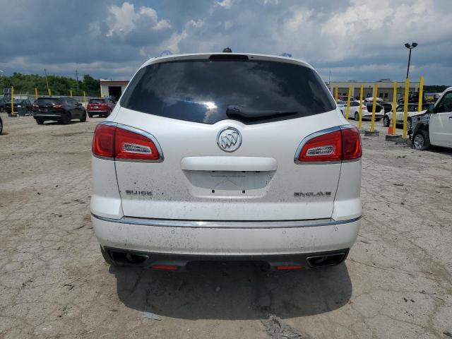 5GAKRBKD6HJ315175 - 2017 BUICK ENCLAVE WHITE photo 6