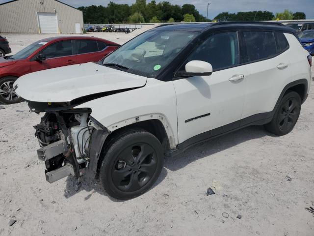 3C4NJDBB2JT394937 - 2018 JEEP COMPASS LATITUDE WHITE photo 1