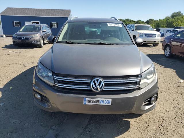 WVGJV3AX4EW538526 - 2014 VOLKSWAGEN TIGUAN S CHARCOAL photo 5